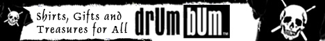 Drum Bum - T-shirts and Gifts for Drummers